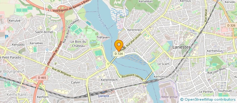 localisation de l'entreprise SNC LE SANS SOUCI  LANESTER