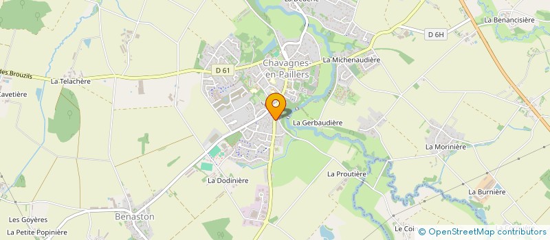 localisation de l'entreprise SNC LE SCAMBA à CHAVAGNES-EN-PAILLERS