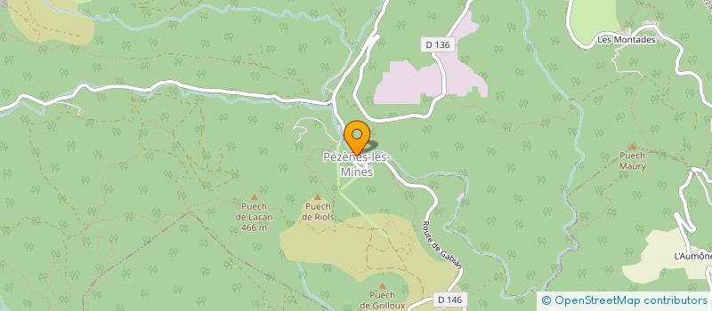 localisation de l'entreprise SNC LE SQUARE DE LAMALOU  HEREPIAN