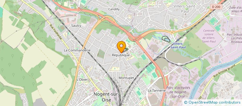 localisation de l'entreprise SNC LE SULKY à NOGENT-SUR-OISE