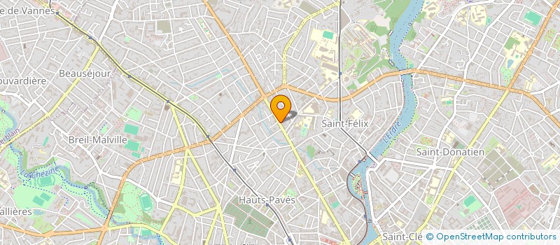 localisation de l'entreprise SNC LE TALENS à NANTES