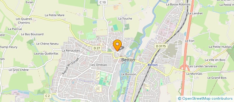 localisation de l'entreprise SNC LE TREGOR  BETTON