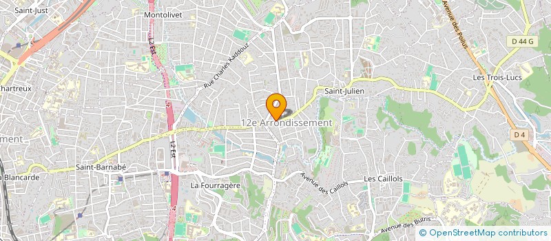 localisation de l'entreprise SNC LE TROIS  MARSEILLE