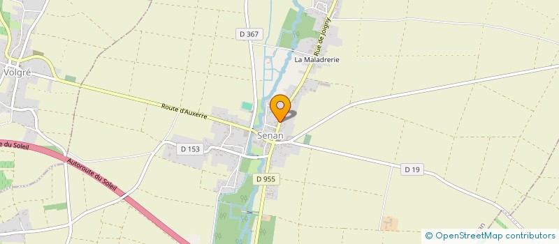 localisation de l'entreprise SNC LE TROPICANA  SENAN