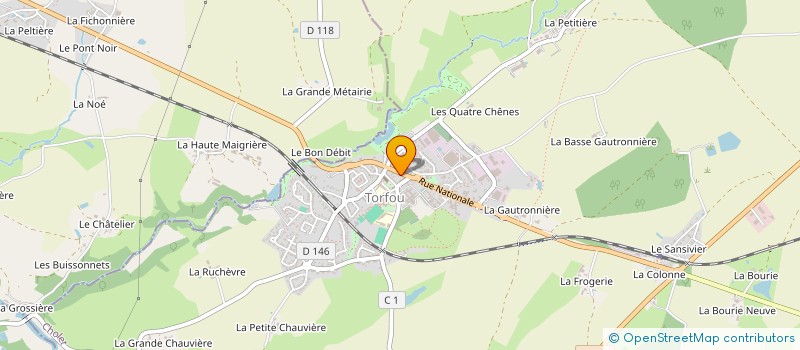localisation de l'entreprise SNC LE TROQUET DES SPORTS à SEVREMOINE