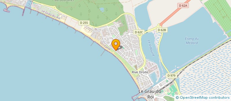 localisation de l'entreprise SNC LE VIKING CAMARGUAIS  LE GRAU-DU-ROI