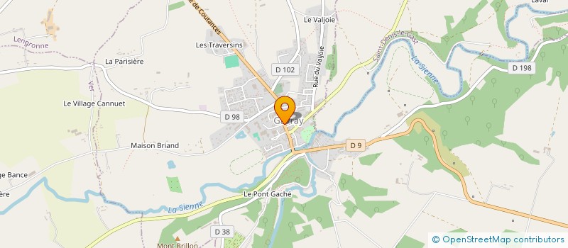 localisation de l'entreprise SNC LE WEEK-END  GAVRAY-SUR-SIENNE