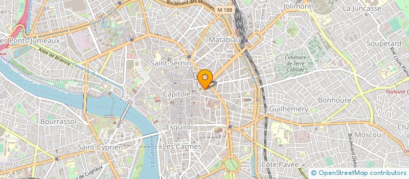 localisation de l'entreprise SNC LE WILSON à TOULOUSE