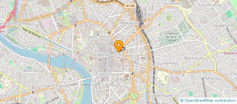 localisation de l'entreprise SNC LE WILSON à TOULOUSE