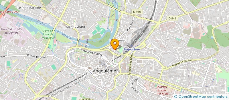 localisation de l'entreprise SNC LECHLECH à ANGOULEME