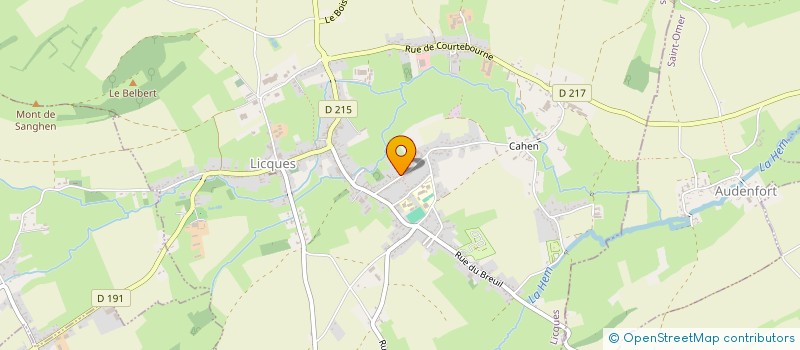 localisation de l'entreprise SNC LECLERCQ FRERES à LICQUES