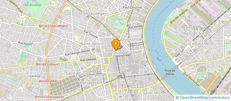 localisation de l'entreprise SNC LEFEBVRE TREZEGUET à BORDEAUX