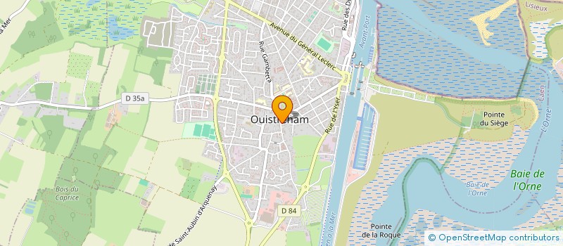 localisation de l'entreprise SNC LEFEVRE à OUISTREHAM