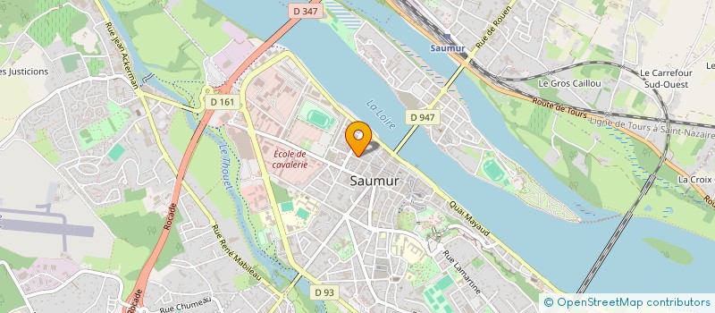 localisation de l'entreprise SNC LEGRU à SAUMUR