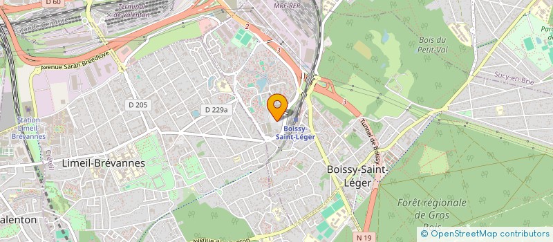 localisation de l'entreprise SNC LEMSANNI à BOISSY-SAINT-LEGER
