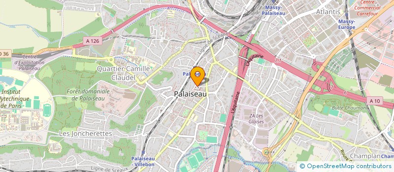 localisation de l'entreprise SNC LES AULNAIS à PALAISEAU