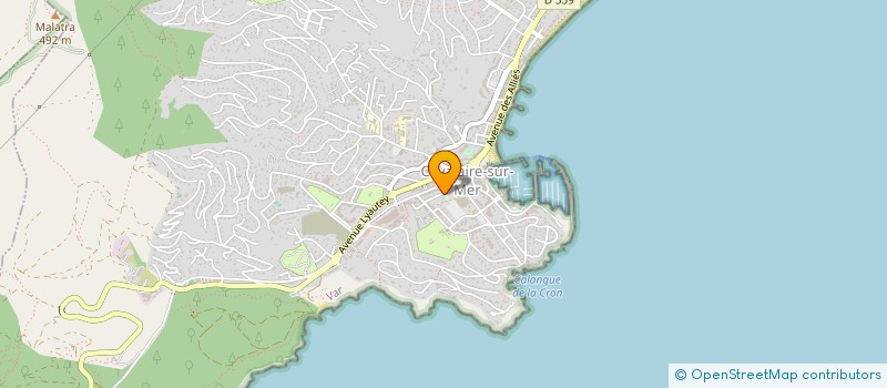 localisation de l'entreprise SNC LES ECURIES DE L'EAU BLANCHE à CAVALAIRE-SUR-MER