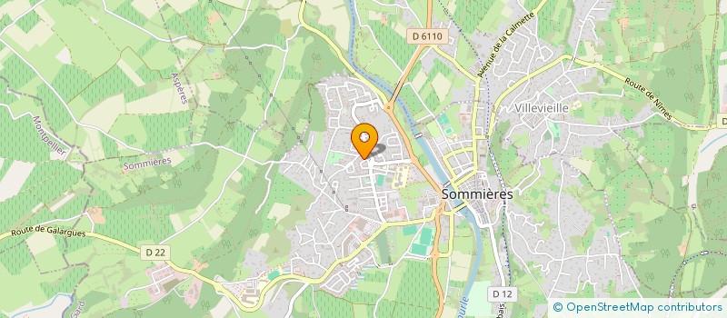 localisation de l'entreprise SNC LES EPICEAS à SOMMIERES