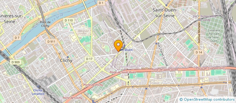 localisation de l'entreprise SNC LES ESTUDINES VICTOR HUGO à CLICHY