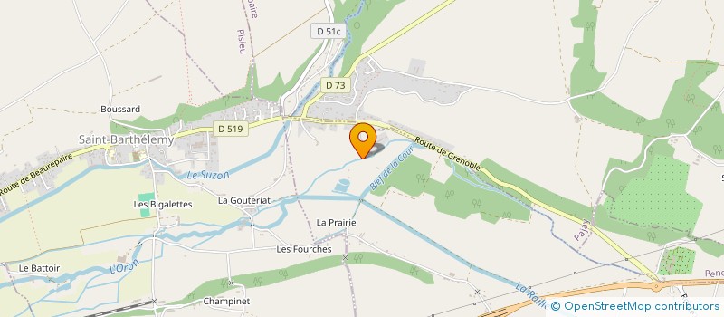 localisation de l'entreprise SNC LES FILS DE CHARLES MURGAT à BEAUFORT