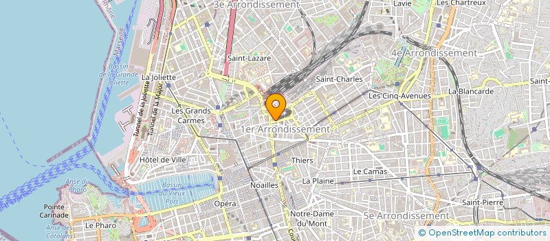 localisation de l'entreprise SNC LES GRANDS HORIZONS à MARSEILLE