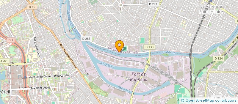 localisation de l'entreprise SNC LES IRIS à SAINT-MAUR-DES-FOSSES