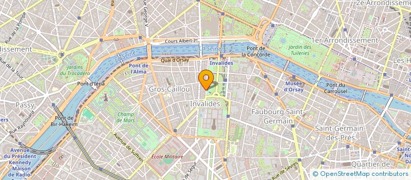 localisation de l'entreprise SNC LES TERRASSES DESCHANEL  PARIS