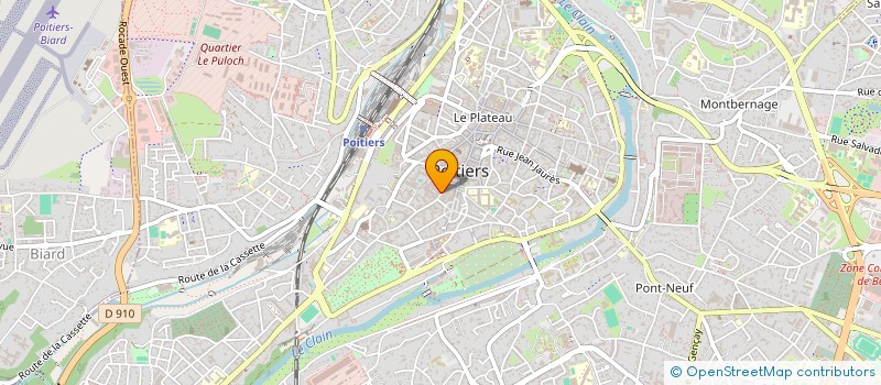 localisation de l'entreprise SNC LIDON ET COMPAGNIE à POITIERS