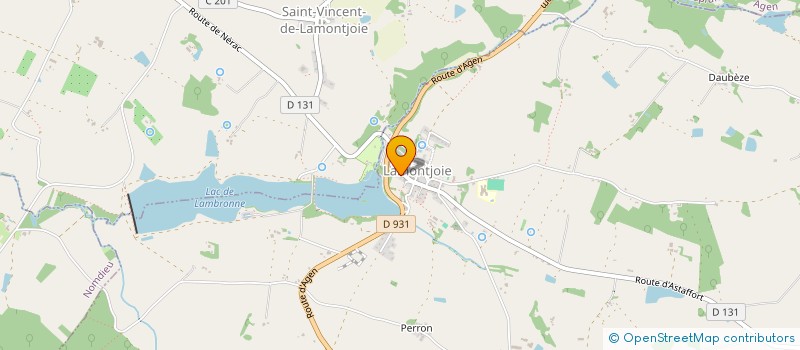 localisation de l'entreprise SNC LILLY-ARNO  LAMONTJOIE