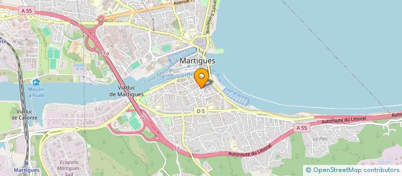 localisation de l'entreprise SNC LILY  MARTIGUES