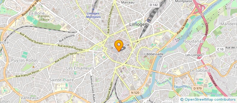 localisation de l'entreprise SNC LIMOGES LIRE à LIMOGES