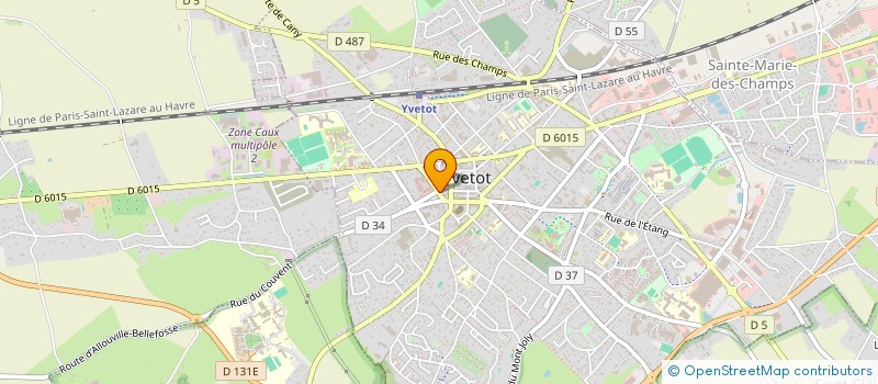 localisation de l'entreprise SNC LISKA à YVETOT