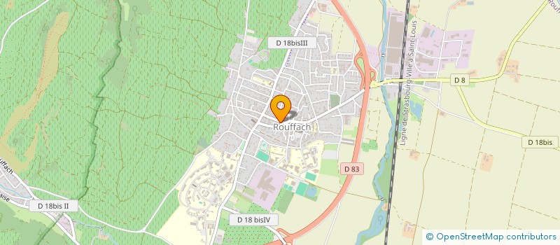 localisation de l'entreprise SNC LISSE-TIMMER  ROUFFACH