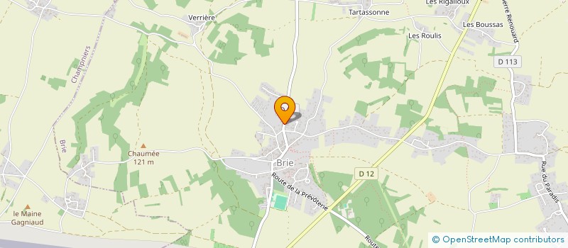 localisation de l'entreprise SNC LOCA  BRIE