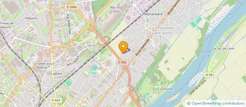 localisation de l'entreprise SNC LOCAFRET à LA CHAUSSEE-SAINT-VICTOR