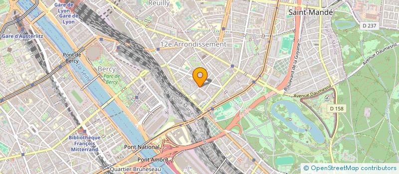 localisation de l'entreprise SNC LOCATERRE CHENE  PARIS