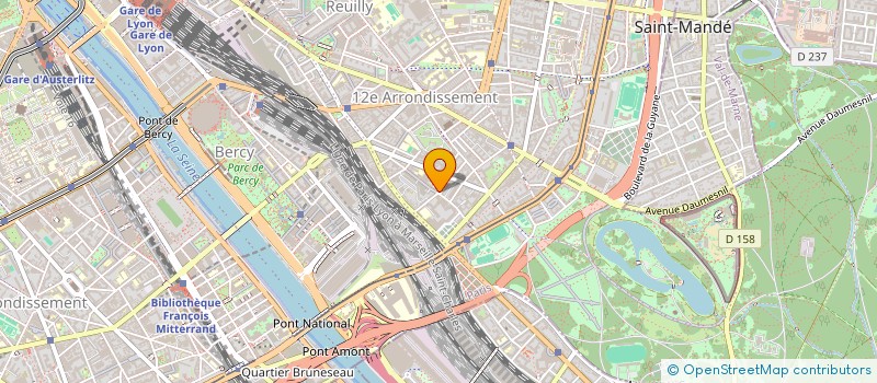 localisation de l'entreprise SNC LOCATERRE EMERAUDE  PARIS