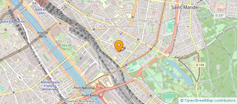 localisation de l'entreprise SNC LOCATERRE PLATINE  PARIS