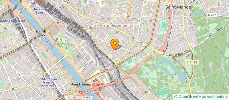 localisation de l'entreprise SNC LOCATERRE TAINA à PARIS