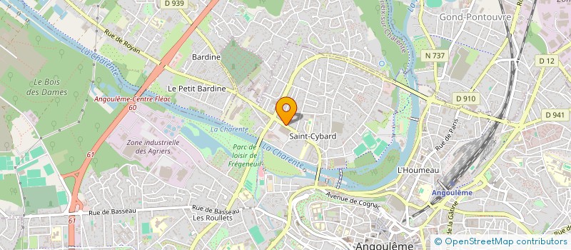 localisation de l'entreprise SNC LOLA à ANGOULEME
