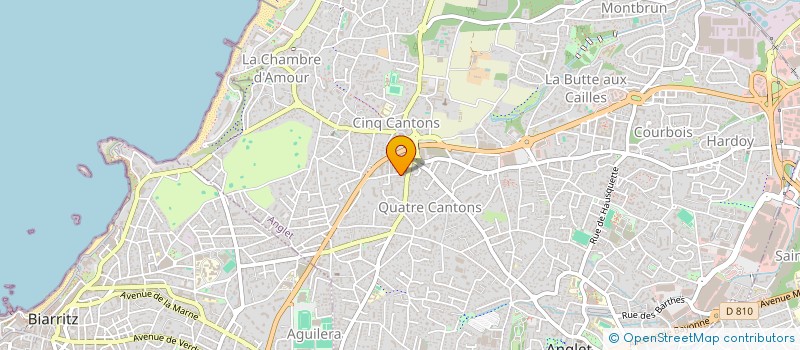 localisation de l'entreprise SNC LOPEZ à ANGLET