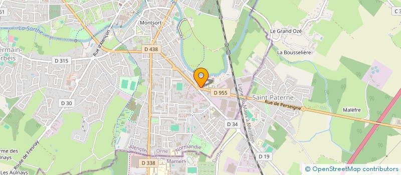 localisation de l'entreprise SNC LORADICA à ALENCON