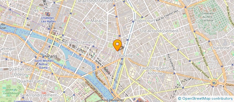 localisation de l'entreprise SNC LOTOUR  PARIS