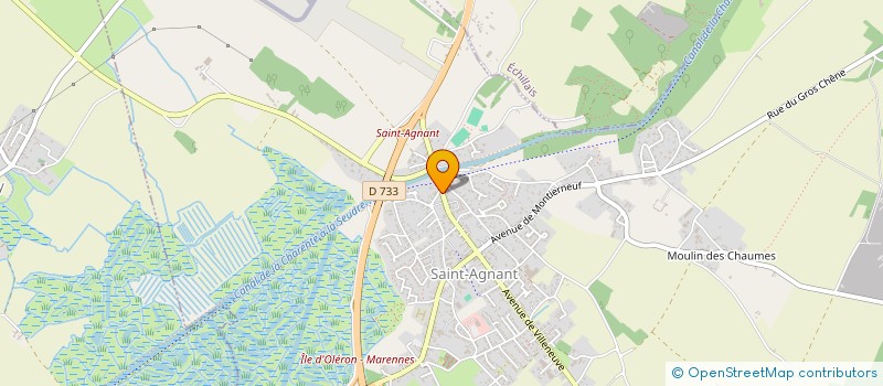 localisation de l'entreprise SNC LOUCHAN  SAINT-AGNANT