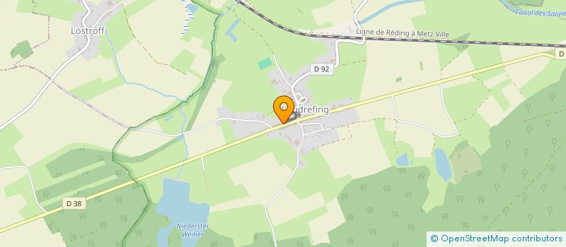 localisation de l'entreprise SNC LOUDCHER  LOUDREFING