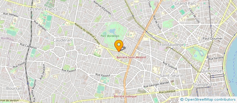 localisation de l'entreprise SNC LOUMAS à BORDEAUX