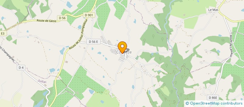 localisation de l'entreprise SNC LP LAVIALLE  CONCEZE