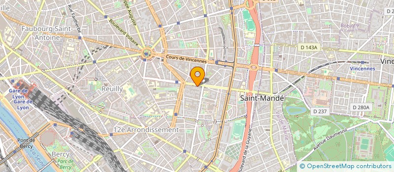 localisation de l'entreprise SNC LUCAS à PARIS