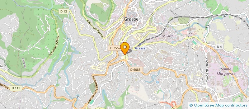 localisation de l'entreprise SNC LUMA DES CASERNES à GRASSE
