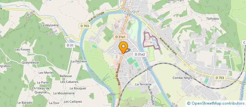 localisation de l'entreprise SNC MACLA à BERGERAC